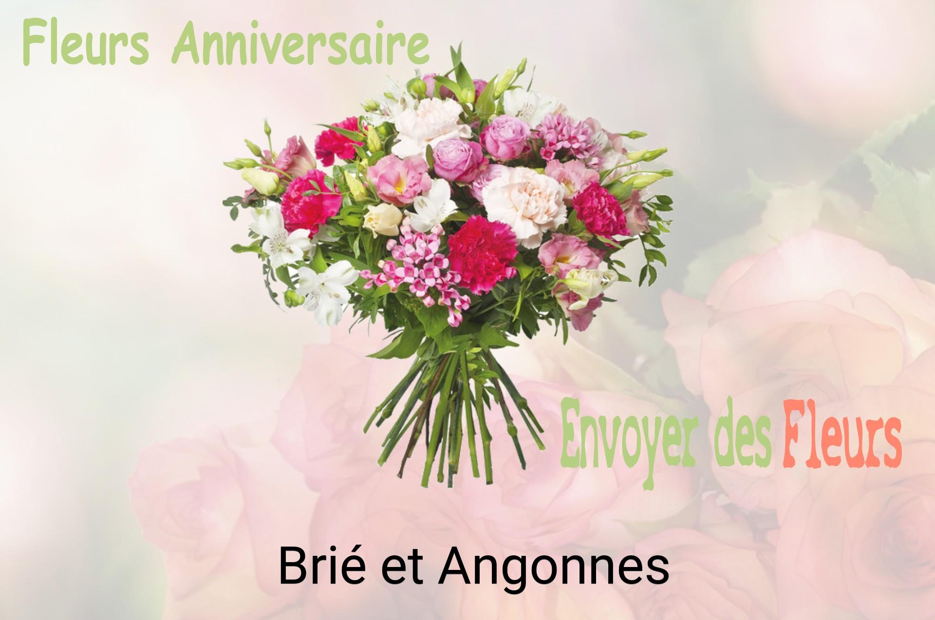 Bouquet de fleurs d’anniversaire livré à Brié-et-Angonnes